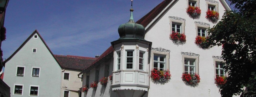Rathaus mit Egloffsteiner Tor